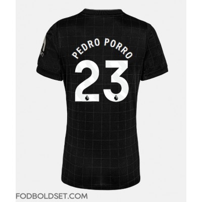 Tottenham Hotspur Pedro Porro #23 Udebanetrøje Dame 2025-26 Kortærmet Tottenham Hotspur Pedro Porro #23 Udebanetrøje Dame 2025-26 Kortærmet